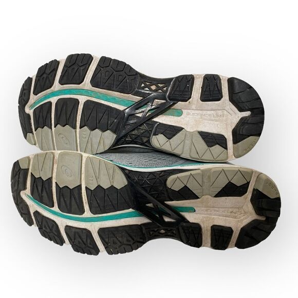 Asics Womens Gel Kayano 24 T799N Gray Running Shoes Sneakers Size 7.5 - Picture 5 of 9